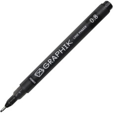 Technické pero Graphik Line Maker Black 0.8